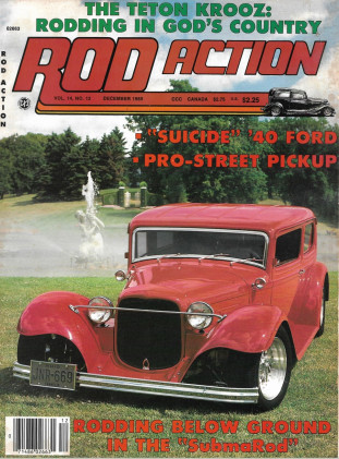 ROD ACTION 1985 DEC - TETON CRUISE, '40 FORD PU, '40 FORD COUPE, '32 FORD TUDOR*